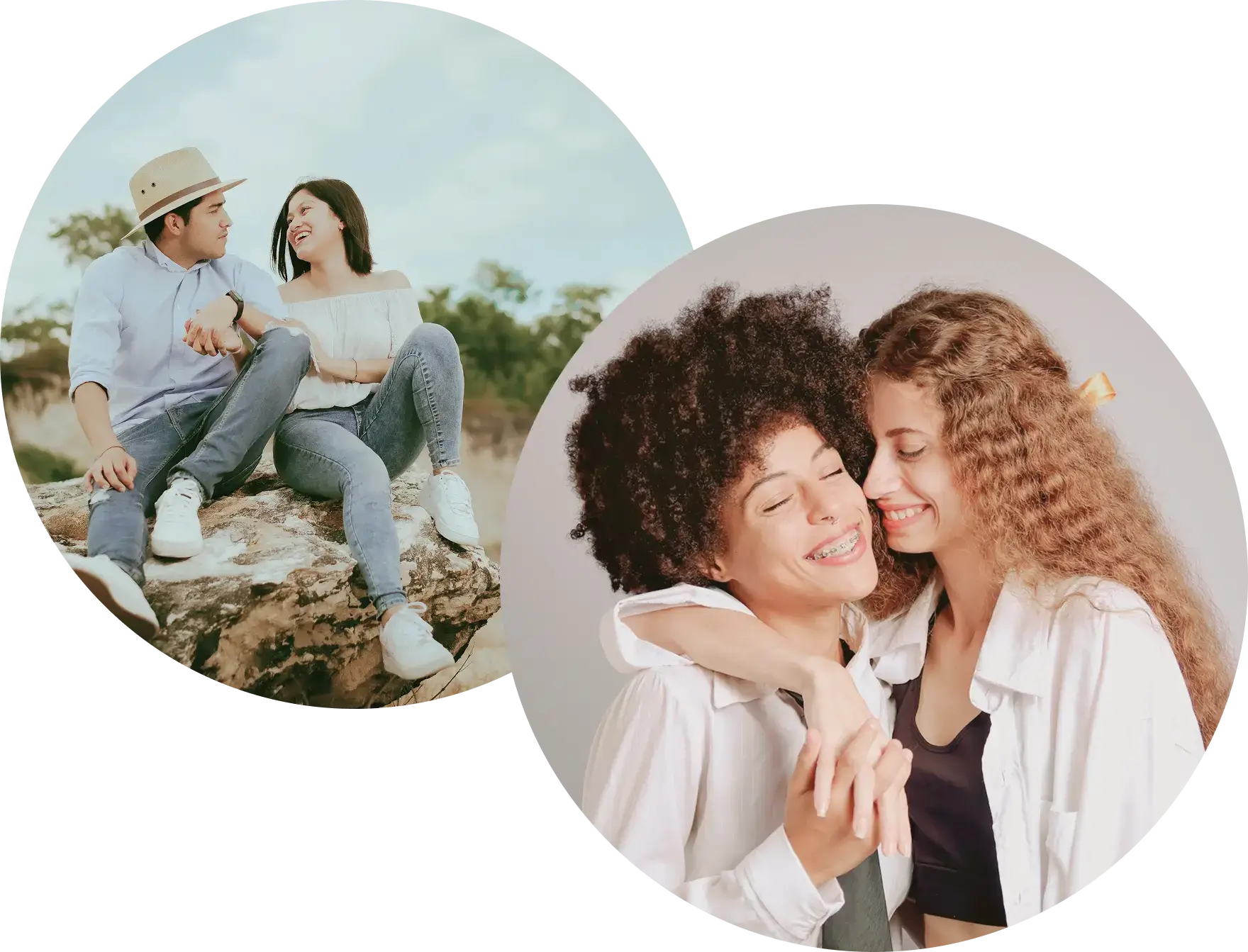 a hetero and a queer couples